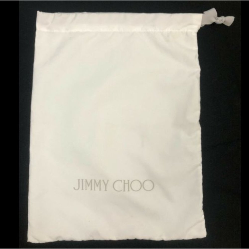 Authentic Jimmy Choo Dust Bag White 13.6" x 10.4"